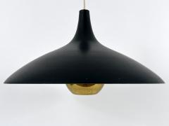 Extremely Rare Elegant Mid Century Modern Pendant Lamp or Hanging Light 1960s - 4712791