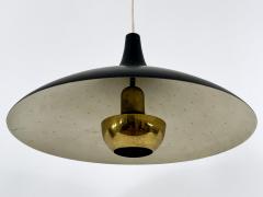 Extremely Rare Elegant Mid Century Modern Pendant Lamp or Hanging Light 1960s - 4712799