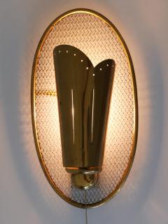 Extremely Rare Elegant Mid Century Modern Sconce or Wall Lamp Germany 1950s - 4107845