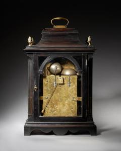 Extremely Rare George III 18th Century Quarter Striking Bracket Clock Signed - 3127427