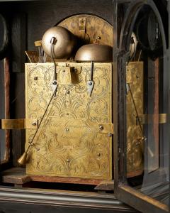 Extremely Rare George III 18th Century Quarter Striking Bracket Clock Signed - 3127428