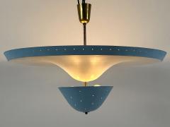Extremely Rare Large Mid Century Ceiling Lamp or Pendant Light Germany 1950s - 4591960