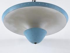 Extremely Rare Large Mid Century Ceiling Lamp or Pendant Light Germany 1950s - 4591965