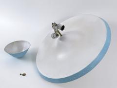 Extremely Rare Large Mid Century Ceiling Lamp or Pendant Light Germany 1950s - 4591970