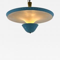 Extremely Rare Large Mid Century Ceiling Lamp or Pendant Light Germany 1950s - 4592073