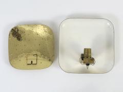 Extremely Rare Lovely Mid Century Modern Perforated Brass Sconce Germany 1960s - 4713784