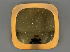 Extremely Rare Lovely Mid Century Modern Perforated Brass Sconce Germany 1960s - 4756140