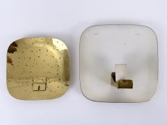 Extremely Rare Lovely Mid Century Modern Perforated Brass Sconce Germany 1960s - 4756149