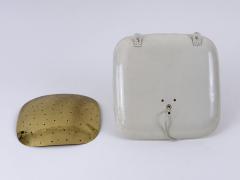 Extremely Rare Lovely Mid Century Modern Perforated Brass Sconce Germany 1960s - 4756150