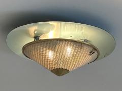 Extremely Rare Mid Century Modern Sconce or Flush Mount Germany 1950s - 4527438