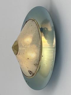 Extremely Rare Mid Century Modern Sconce or Flush Mount Germany 1950s - 4527444