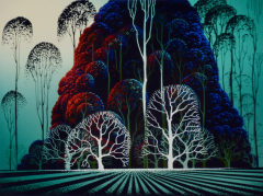 Eyvind Earle Contemporary Serigraph Eucalyptus Forest by Eyvind Earle - 2696237