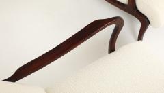 Ezio Longhi Ezio Longhi Pair of Mitzi Walnut Lounge Chairs for Elam circa 1958 - 4449249