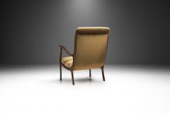 Ezio Longhi Ezio Longhi Ribbed Back Lounge Chair for ELAM Italy 1960s - 3248706