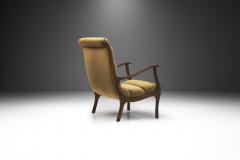 Ezio Longhi Ezio Longhi Ribbed Back Lounge Chair for ELAM Italy 1960s - 3248707