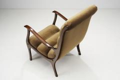 Ezio Longhi Ezio Longhi Ribbed Back Lounge Chair for ELAM Italy 1960s - 3248710