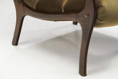Ezio Longhi Ezio Longhi Ribbed Back Lounge Chair for ELAM Italy 1960s - 3248716