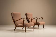 Ezio Longhi Set of Mitzi Arm Chairs by Ezio Longhi Italy 1950s - 4370855