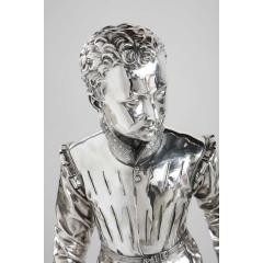 F Barbedienne a Life Size Silvered Bronze of King Henri IV Enfant as a Child - 1261484
