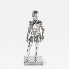 F Barbedienne a Life Size Silvered Bronze of King Henri IV Enfant as a Child - 1262880