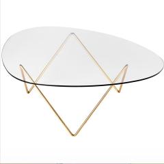 F J Barba Corsini Barba Corsini Pedrera Coffee Table in Brass for Gubi - 1675531