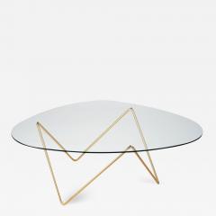 F J Barba Corsini Barba Corsini Pedrera Coffee Table in Brass for Gubi - 1676651