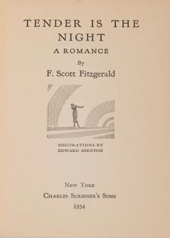 F Scott Fitzgerald Tender is the Night by F Scott FITZGERALD - 3631053