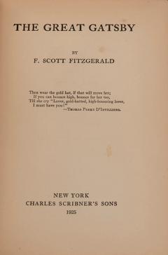 F Scott Fitzgerald This Side of Paradise The Beautiful and Damned - 3631060