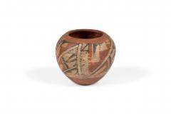 F Toya Jemez Native American Hand Made Small Clay Pot - 4674505