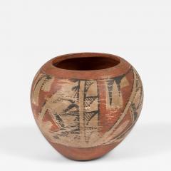 F Toya Jemez Native American Hand Made Small Clay Pot - 4733232