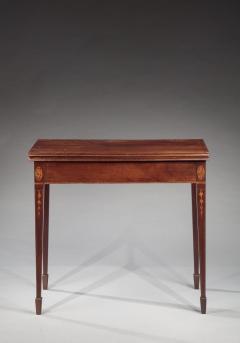 FEDERAL CARD TABLE WITH SPADE FEET - 4455793
