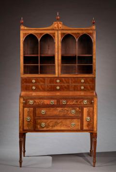 FEDERAL DESK AND BOOKCASE - 4217811