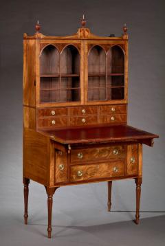 FEDERAL DESK AND BOOKCASE - 4217812