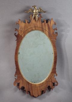 FEDERAL INLAID OVAL MIRROR - 4584962
