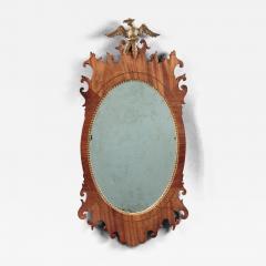 FEDERAL INLAID OVAL MIRROR - 4585004