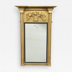 FEDERAL MIRROR WITH CARVED PANEL - 1858154