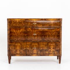 FINE BIEDERMEIER THREE DRAWER COMMODE - 2646947