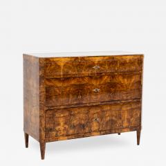 FINE BIEDERMEIER THREE DRAWER COMMODE - 2667563