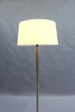 FINE FRENCH ART DECO GLASS AND BRONZE FLOOR LAMP - 992186