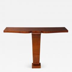 FINE FRENCH ART DECO TULIP WOOD CONSOLE - 839592