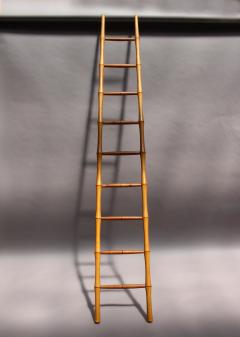 FINE FRENCH NINE RUNGS FAUX BAMBOO LADDER - 746099