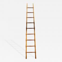 FINE FRENCH NINE RUNGS FAUX BAMBOO LADDER - 746396