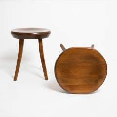 FINNISH MID CENTURY STAINED PINE STOOLS - 1113144