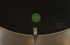 FLOWER SHAPED PEWTER MIRROR - 4433276