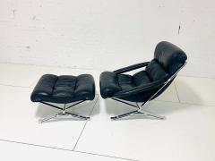 FORMANOVA Milano Sayonara Chair and Ottoman by Giulio Moscatelli 1960s - 1416044