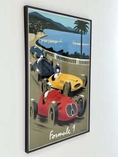 FORMULA 1 VINTAGE LINEN BACKED POSTER - 4598805