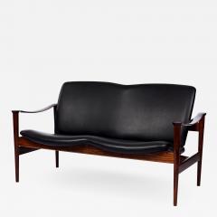 FREDRIK KAYSER ROSEWOOD SETTEE - 2213070