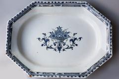 FRENCH 18TH CENTURY OCTAGONAL PLATTER OR SERVING DISH - 781226