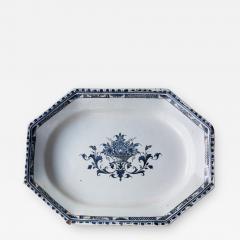 FRENCH 18TH CENTURY OCTAGONAL PLATTER OR SERVING DISH - 784367