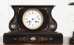 FRENCH 19TH CENTURY AESTHETIC MOVEMENT THREE PIECE CLOCK GARNITURE - 949366